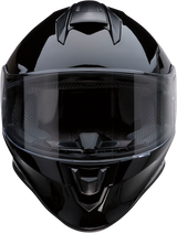 Casco de motocicleta Z1R Youth Warrant - Negro brillante - Grande 0102-0244 