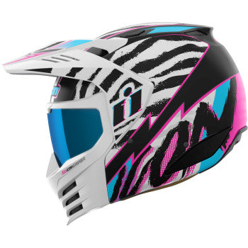 icon airmada wild child helmet ICON Elsinore™ Helmet - Rad Dawn - White
