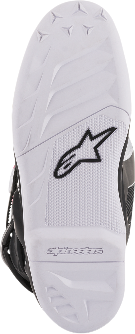 Botas ALPINESTARS Stella Tech 3 para mujer - Negro/Blanco/Rosa - Talla 7 (EE. UU.) 2013218-130-7
