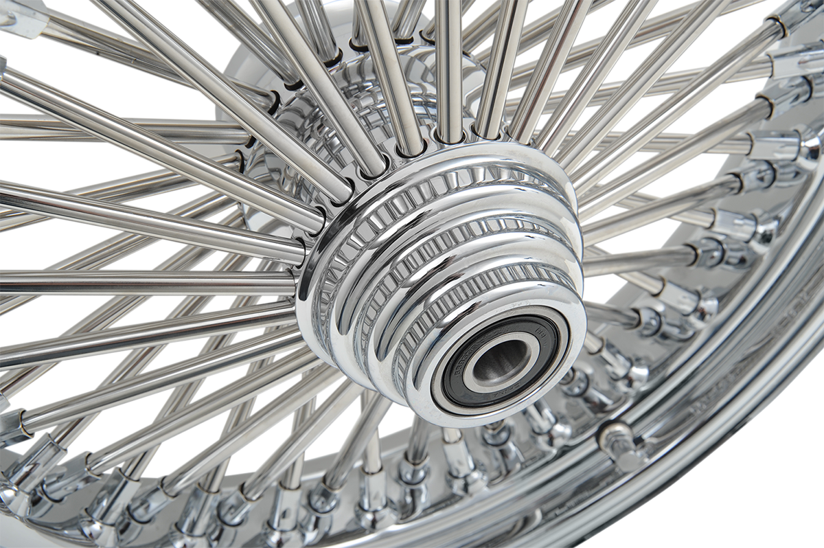 Rueda delantera DRAG SPECIALTIES - Disco simple/Sin ABS - Cromada - 16"x3.50" - '00-'06 FLST 04635-2006S 