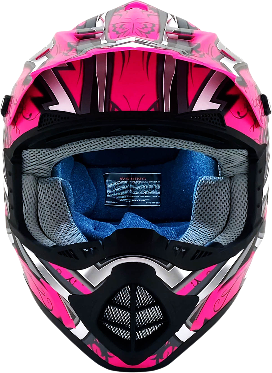 AFX FX-17 Motorcycle Helmet - Butterfly - Matte Hot Pink AFX FX-17 Motorcycle Helmet - Butterfly - Matte Hot Pink