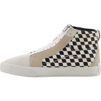 ALPINESTARS Ride-63 Canvas Shoes - White/Black/Chess - US 12.5 2540726-2081-125