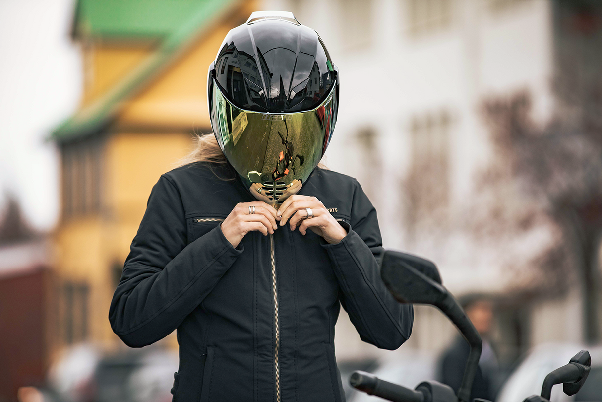 Casco ICON Airflite™ - Brillo - Negro - Mediano 0101-10856