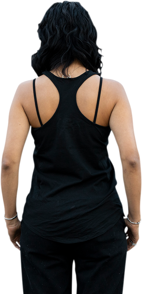 Camiseta de tirantes de surf BILTWELL para mujer - Negra - Talla M 8142-045-003