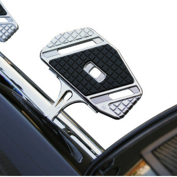 Soportes de piso forjados para pasajero ARLEN NESS - Cromados 410-034 