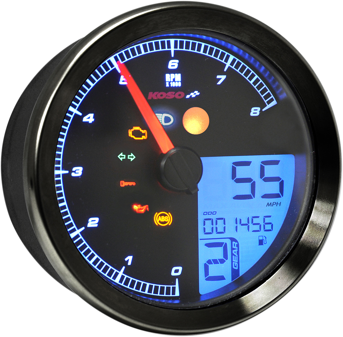 Medidor multifunción KOSO NORTH AMERICA - Negro XV 950 2014-2023 Bolt BA051310