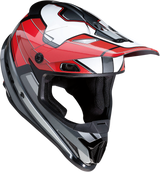 Casco de moto Z1R Rise - MC - Rojo/Gris - Mediano 0110-7210 