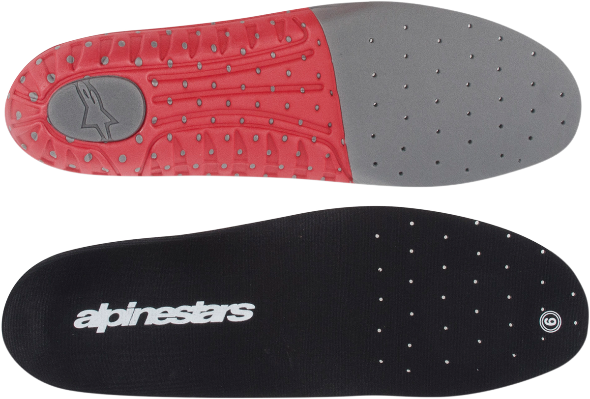 Plantilla ALPINESTARS Tech 7 - Gris/Rojo - Talla 13 25FUT74-933-13