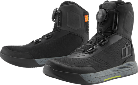 ICON Overlord™ Vented CE Boots - Black - Size 8.5 3403-1258