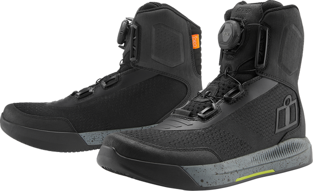 ICON Overlord™ Vented CE Boots - Black - Size 11.5 3403-1264