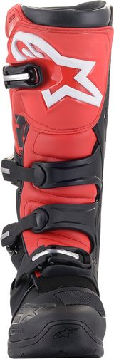 Botas ALPINESTARS Tech 5 - Negro/Rojo - Talla 7 de EE. UU. 2015015-13-7