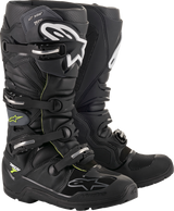Botas ALPINESTARS Tech 7 Enduro Drystar® - Negras - Talla 12 de EE. UU. 2012620-106-12
