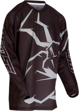 Camiseta de malla Agroid para jóvenes de MOOSE RACING - Negro/Gris - XS 2912-1992 