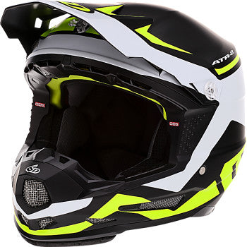 6D ATR-2Y Motorcycle Helmet - Drive - Neon Yellow - Large 11-6322