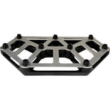 Minitablas de piso KODLIN USA NXL - Negras con cubierta de acero inoxidable K73254 
