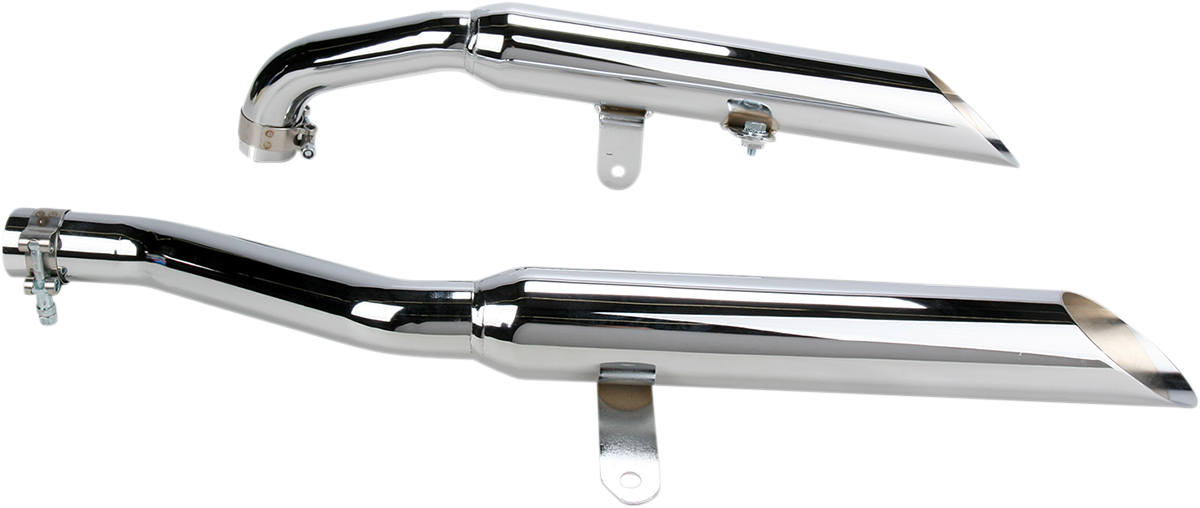 COBRA Slashcut Mufflers - Chrome - XV750/1100 2165SC – Sixty61