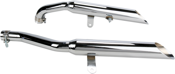 COBRA Slashcut Mufflers - Chrome - XV750/1100 2165SC – Sixty61