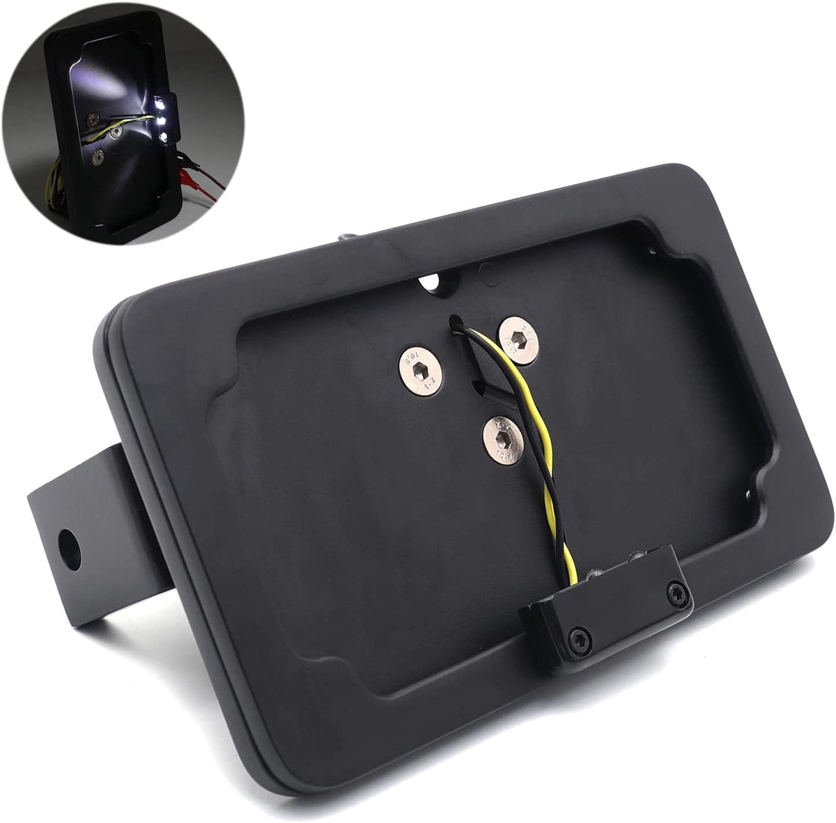 TAG Kawasaki ZX6R ZX9R ZX10R ZX12R ZX14R Black Anodized Foot Peg Mount