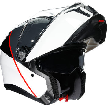 Casco de moto AGV Tourmodular - Balance - Blanco/Gris/Rojo - Grande 211251F2OY00214 