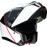 Casco de moto AGV Tourmodular - Balance - Blanco/Gris/Rojo - Grande 211251F2OY00214 