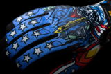Guantes ICON Hooligan™ CE Flyboy - Azul - Mediano 3301-4710