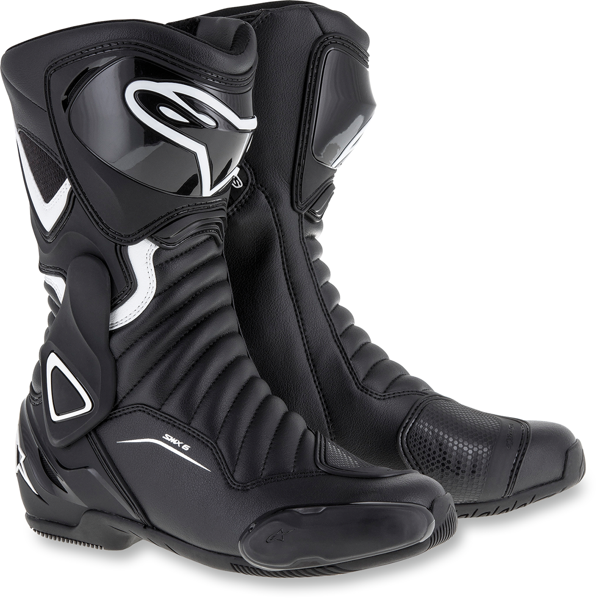 Botas ALPINESTARS Stella SMX-6 v2 para mujer - Negro/Blanco - Talla 6 EE. UU. / 37 UE 2223117-12-37