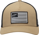 Gorra Snapback con bandera de ALPINESTARS - Arena/Negro - Talla única 1211810132310OS