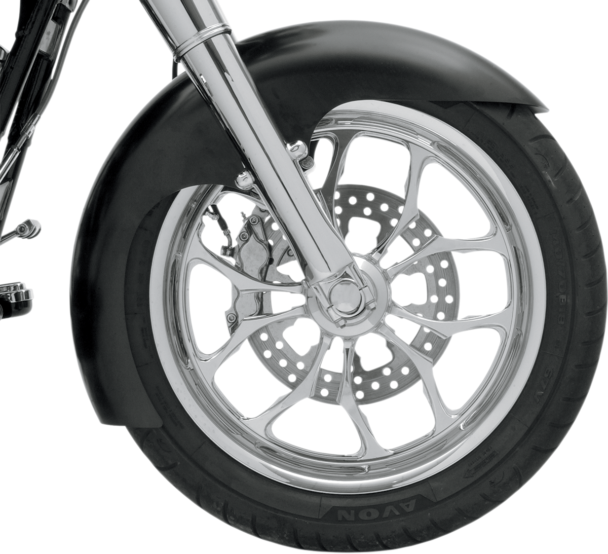 Kit de guardabarros nivelado KLOCK WERKS - Acero - Negro - 16"-19" KWF-01-0112