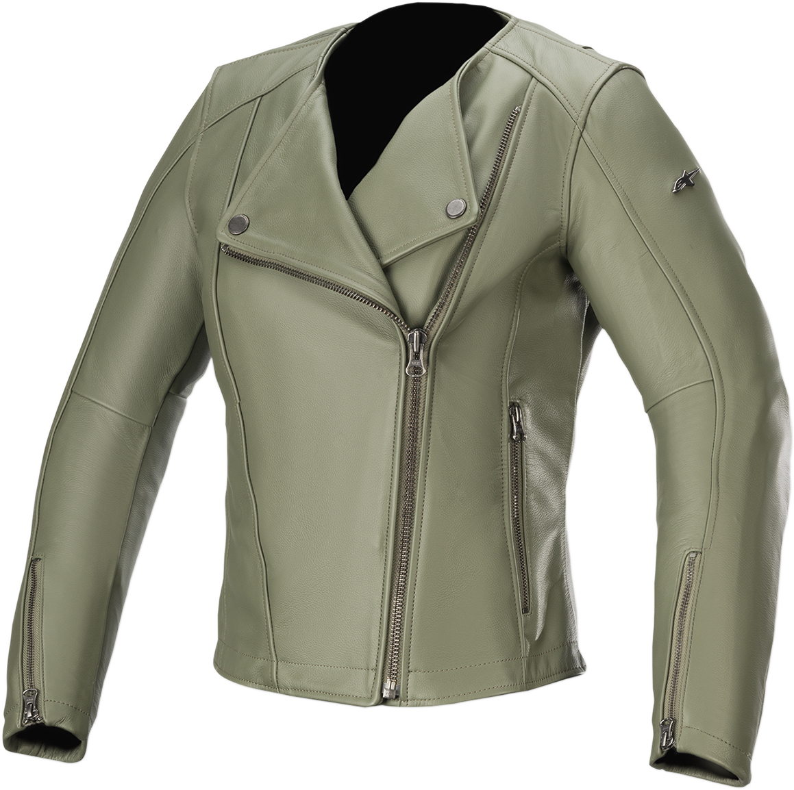 Chaqueta ALPINESTARS Stella Alice - Verde - Talla EE. UU. 2 / Talla UE 38 3115020-608-38