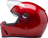 Casco BILTWELL Lane Splitter - Rojo cereza metalizado - Pequeño 1004-351-502 