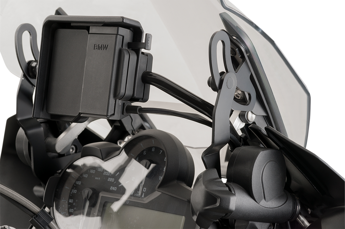 Soporte de montaje PUIG HI-TECH PARTS - Negro - R1200GS 7566N 