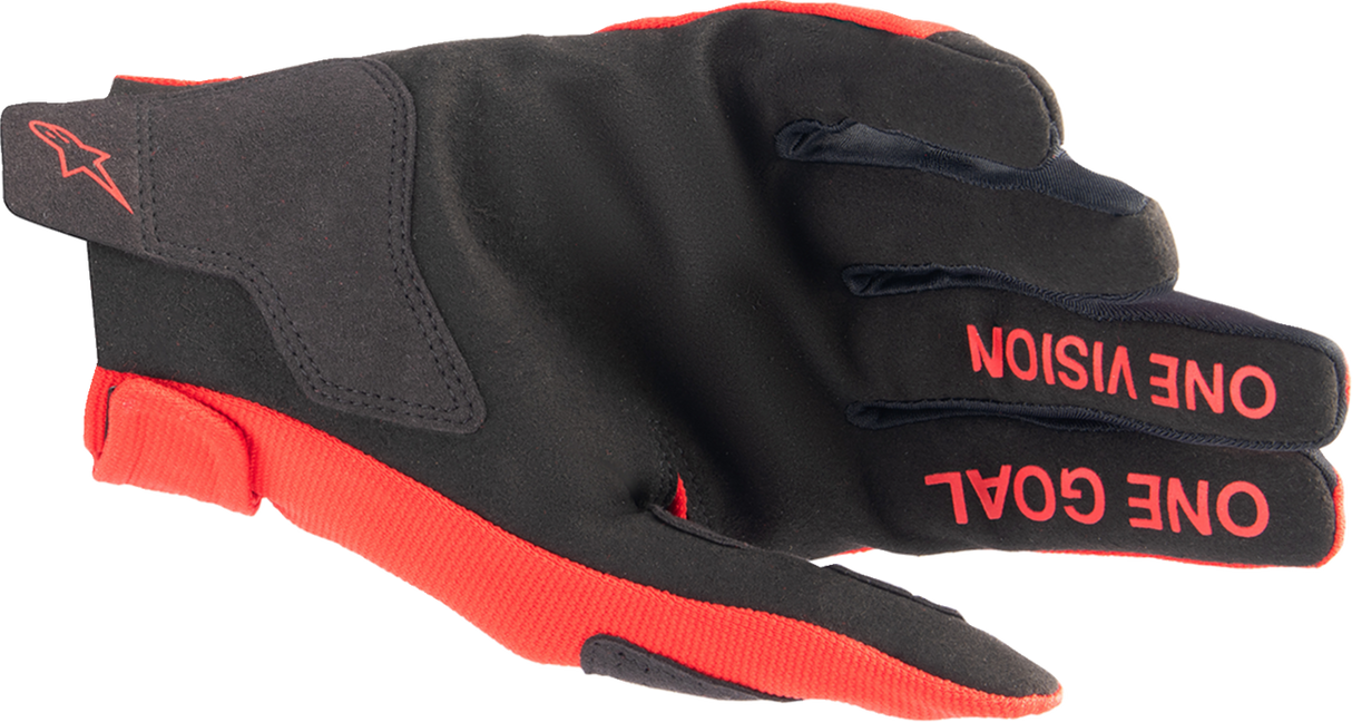 Guantes ALPINESTARS Radar - Rojo Marte/Plata - XL 3561824-385-XL