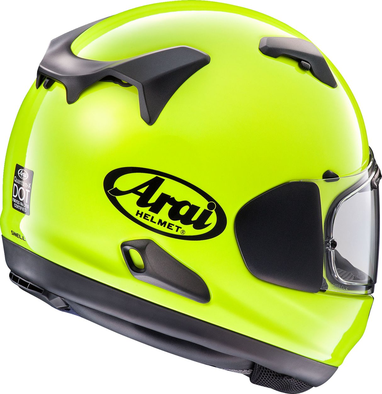 Casco de motocicleta ARAI Quantum-X - Amarillo fluorescente - Grande 0101-15733
