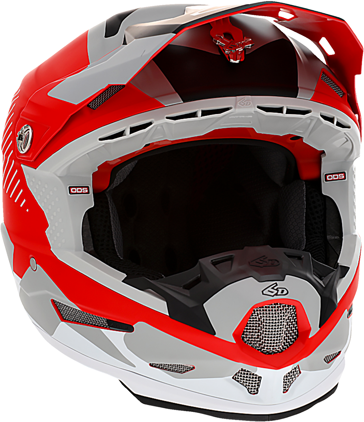 Casco de motocicleta 6D ATR-2 - Fusion - Rojo - Grande 12-2937
