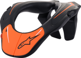Soporte de cuello juvenil ALPINESTARS - Negro/Naranja - Talla única 6540118-14-OS