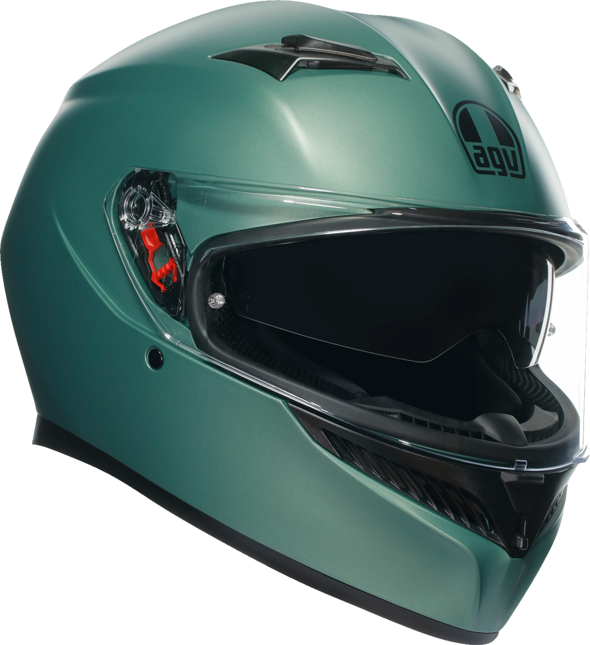 agv k3 pinlock ready visor AGV K3 Helmet - Matte Salvia Green