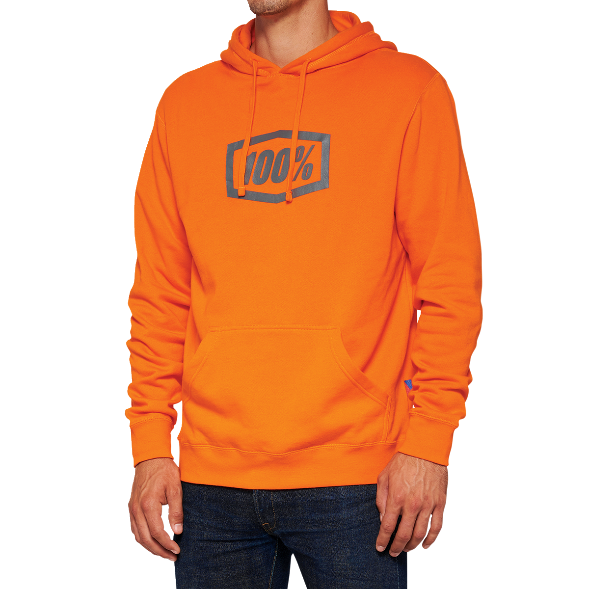 Sudadera con capucha 100% Icon - Naranja - XL 20029-00023