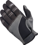 Guantes de moto BILTWELL - Gris/Negro - Mediano 1501-1101-003 