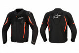 ALPINESTARS AST v3 Air Jacket - Black/Dark Gray/Red Fluo - XL 3300426-1051-XL