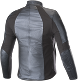 Chaqueta de cuero Stella Vika v2 para mujer de ALPINESTARS - Azul - Talla 4 de EE. UU. / 40 de UE 3115519-7180-40
