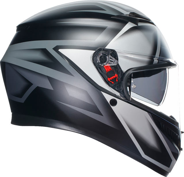 agv k3 medium AGV K3 Compound Helmet Matte Black Gray