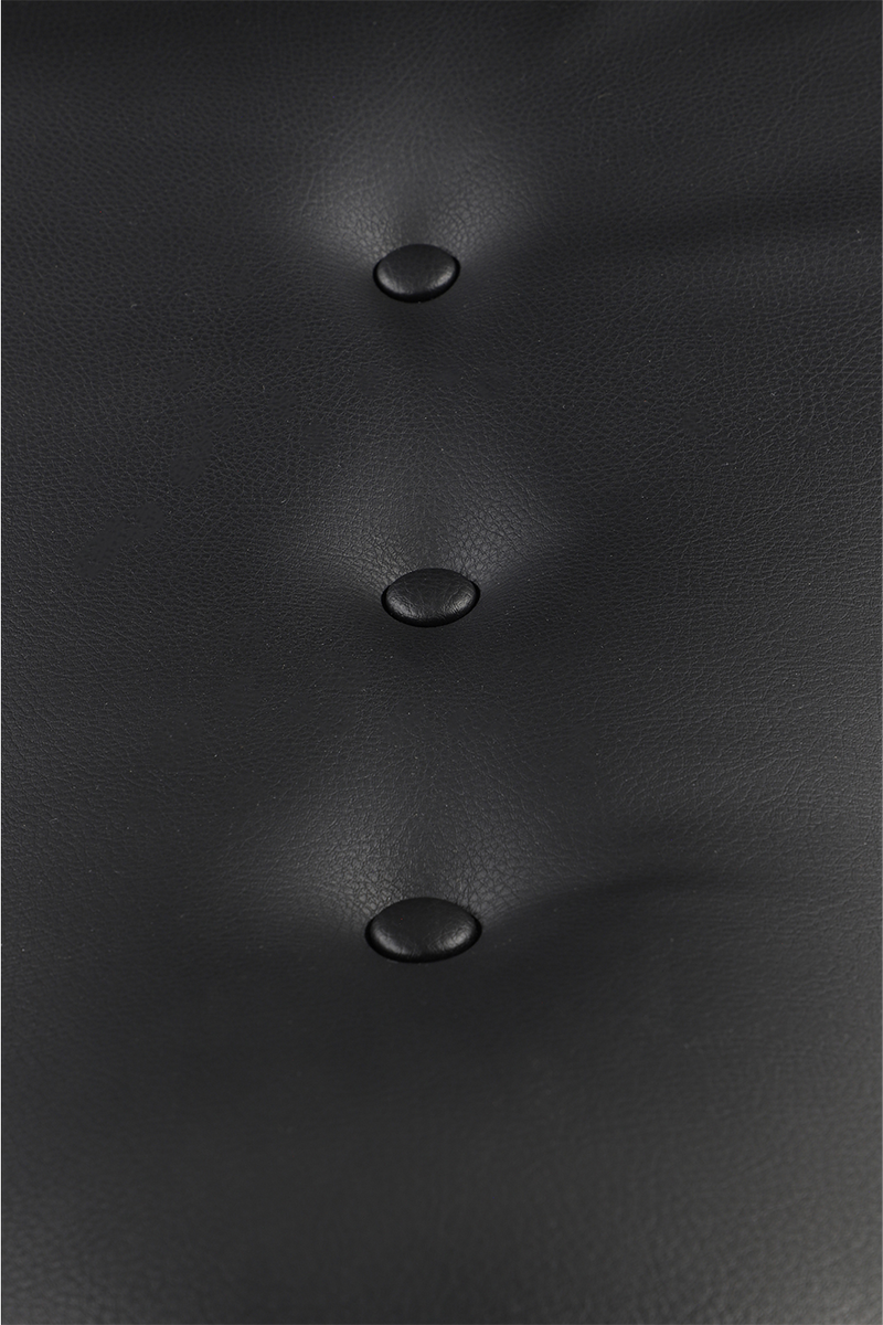 Asiento SADDLEMEN - Sofá de carretera - Sin respaldo - Pillow Top - Negro H01-07-181 