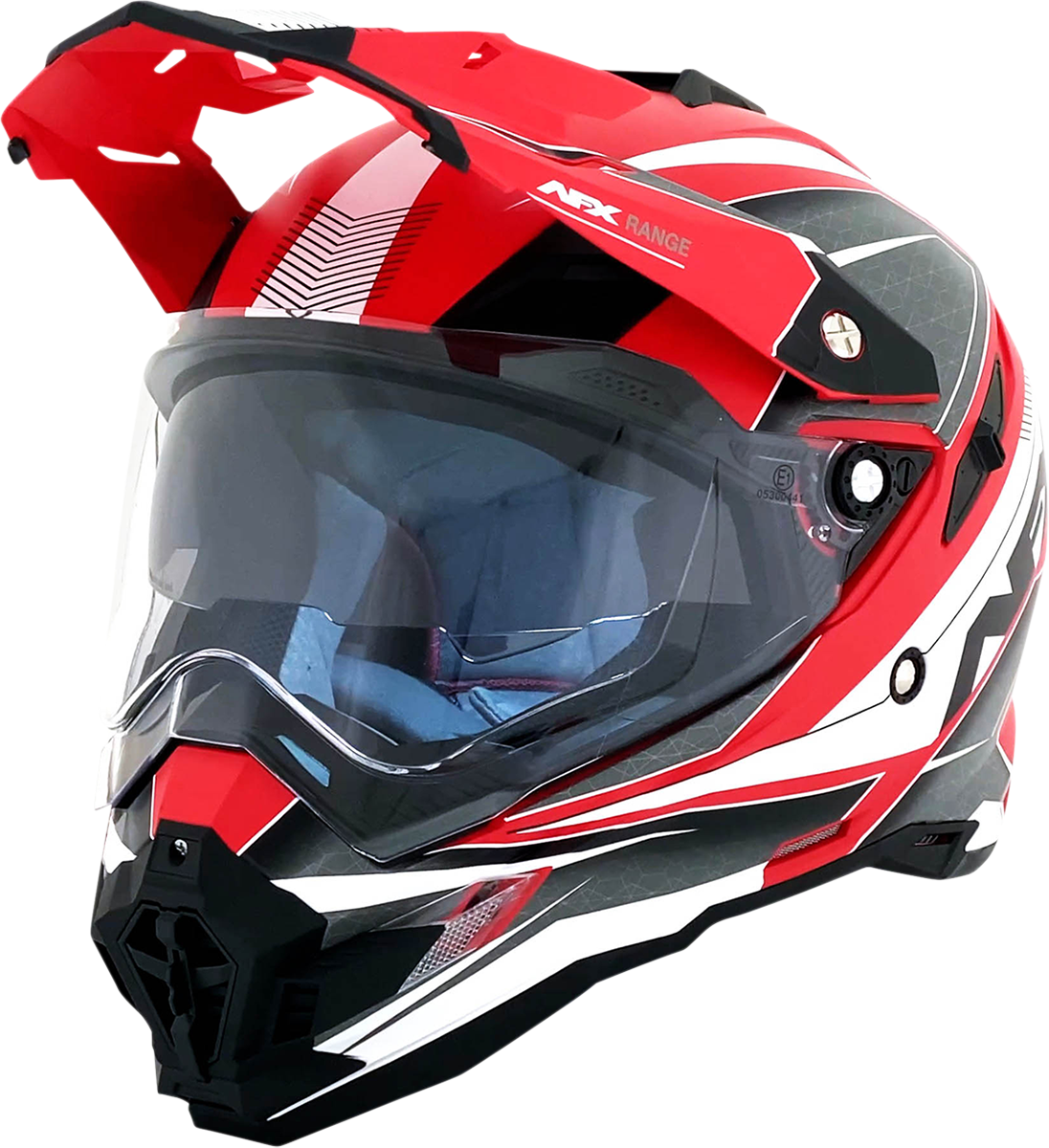 AFX FX-41 Motorcycle Helmet - Range - Matte Red