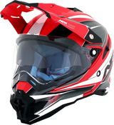 Casco de moto AFX FX-41 - Gama - Rojo mate - XL 0140-0069 