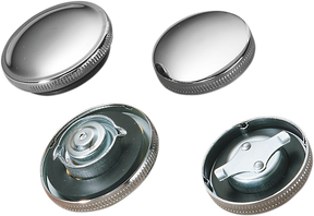 DRAG SPECIALTIES Gas Cap - Non-Vented - Chrome 03-0027-BC222