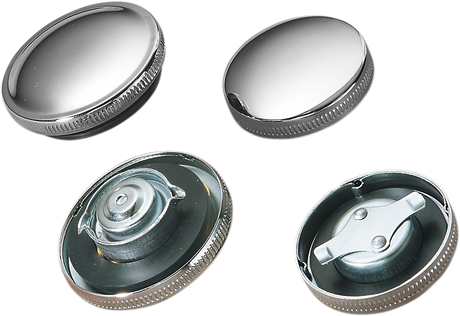 DRAG SPECIALTIES Gas Cap - Vented - Chrome 011152-BC204