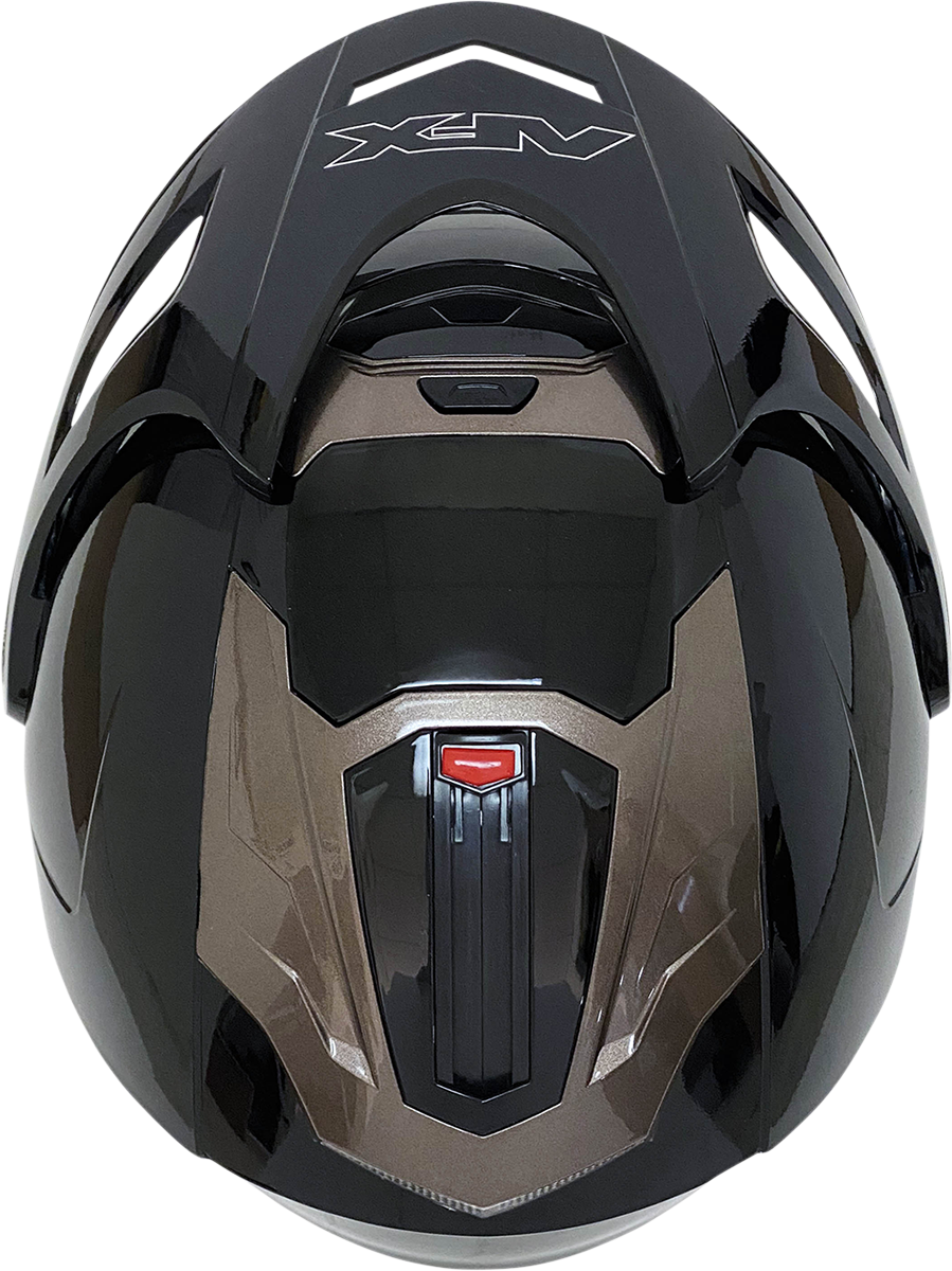 AFX FX-50 Motorcycle Helmet - Gloss Black - 2XL 0104-1368