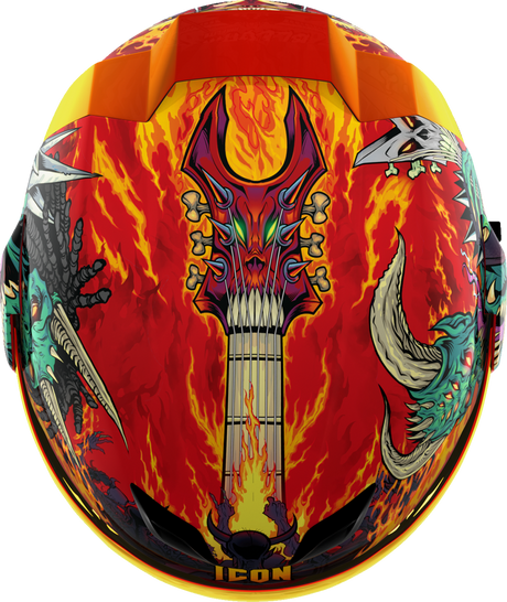 ICON Airflite™ Motorcycle Helmet - Blegh - MIPS® - Red - 2XL 0101-16927