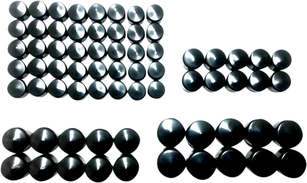 Tapas de pernos de motor DRAG SPECIALTIES - Negras - M8 352066
