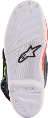 Botas ALPINESTARS Youth Tech 7S - Negro/Gris/Rojo/Blanco/Amarillo - Talla 2 de EE. UU. 2015017-9058-2